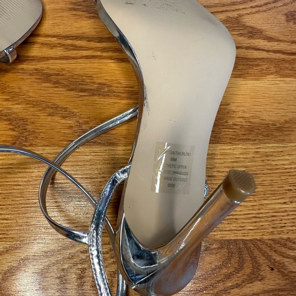 NWOT Steve Madden Theresa High Heel Strappy Open Toe Dress Sandal - Picture 5 of 5